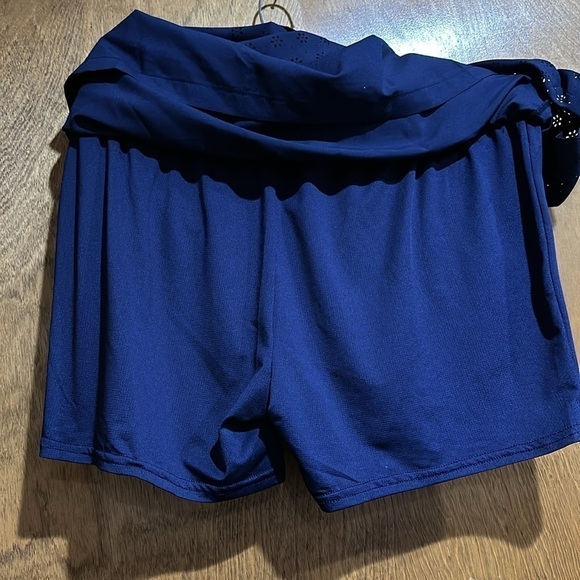 Speedo Blue Eyelet Skort Size XL - NWT - Picture 5 of 7